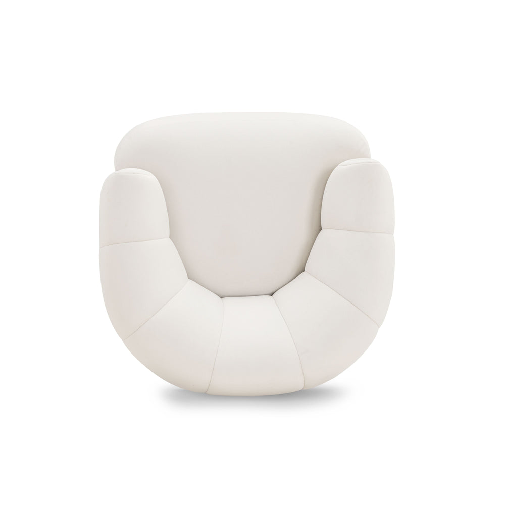 Jasmine Performance Velvet Swivel Accent Chair