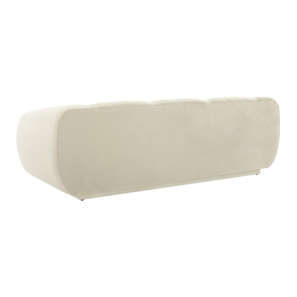 Emmet 90" Performance Velvet Sofa - Cream