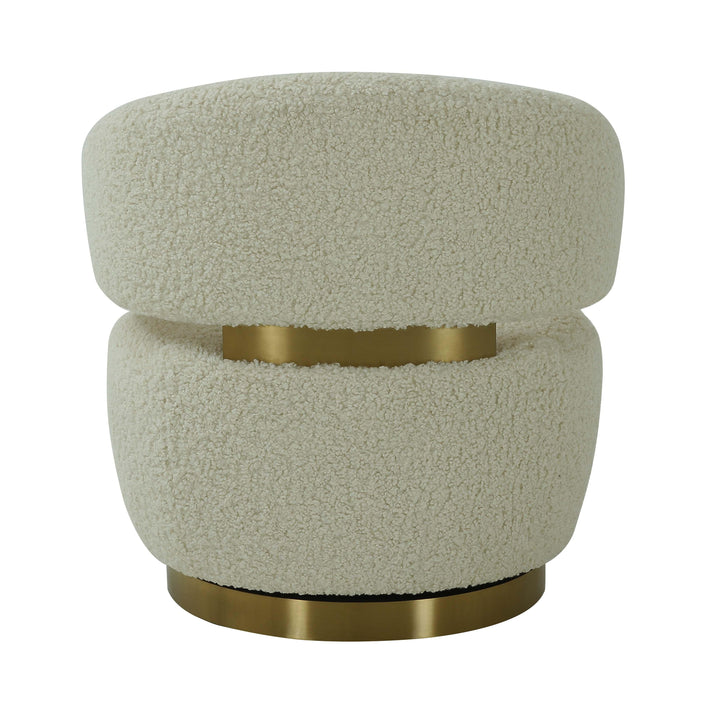 Austin Performance Fabric Swivel Accent Chair