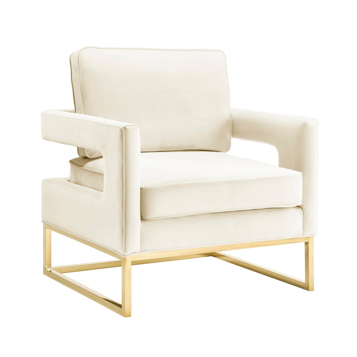 Avery Performance Velvet Accent Chair