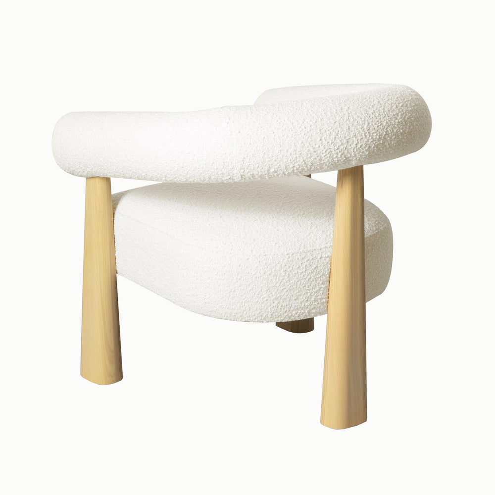 Spara Performance Boucle Accent Chair - Cream