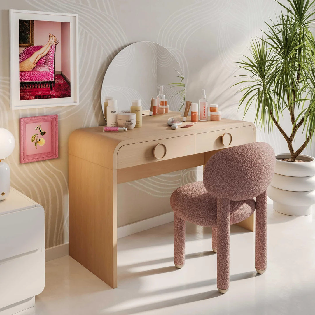 Manu Nubby Performance Fabric Side Chair