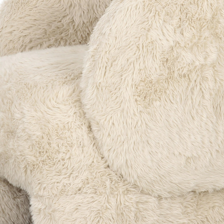 Kiki Contract-Grade Vegan Shearling Accent Chair