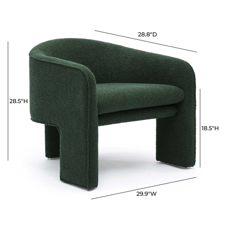 Marla Performance Boucle Accent Chair