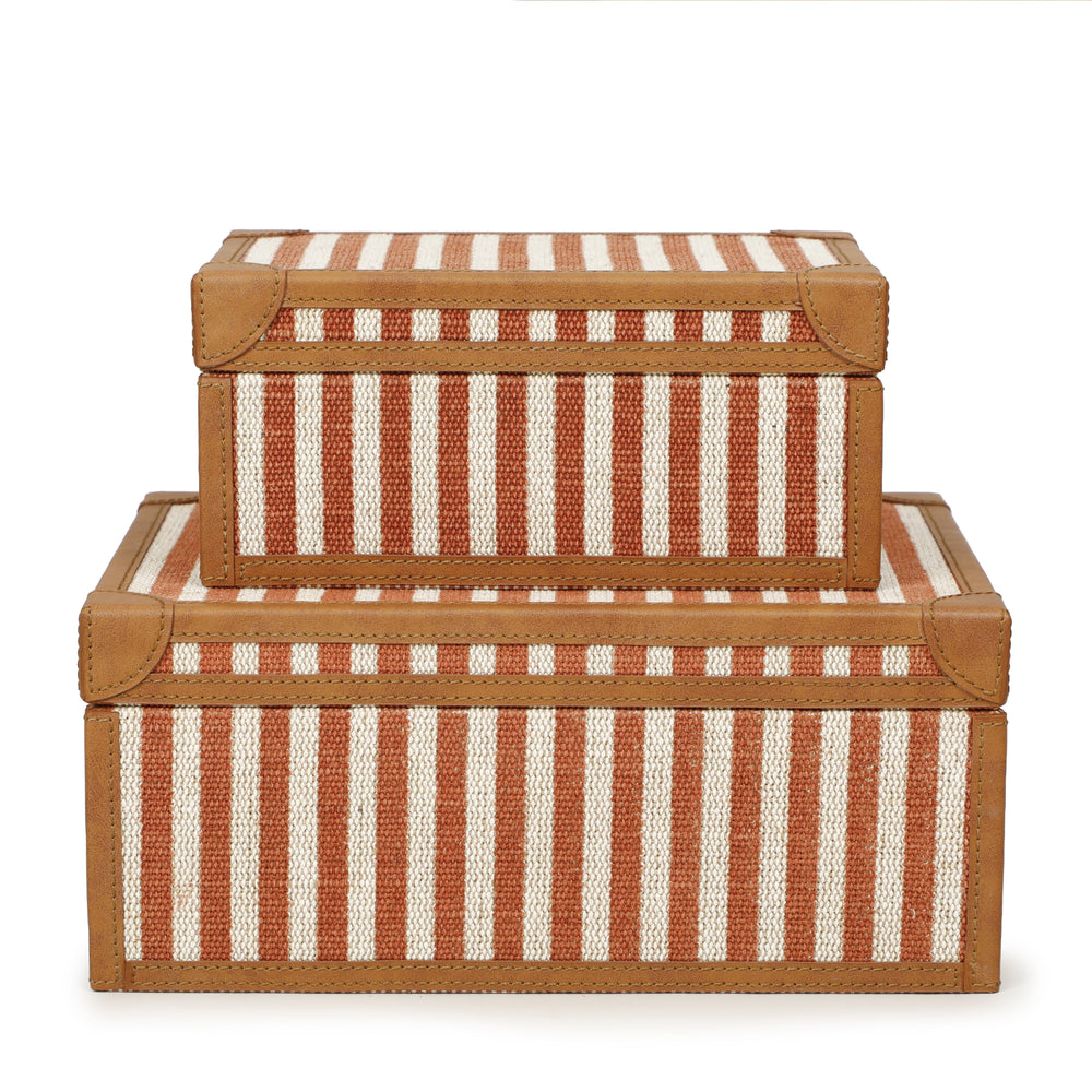 Kora Cotton Jute Contract-Grade Keepsake Box Set