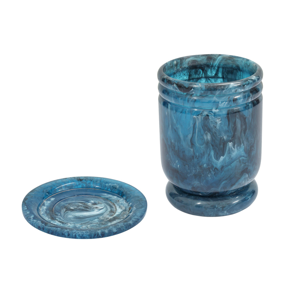 Channeled Swirl Resin Kiddush Cup