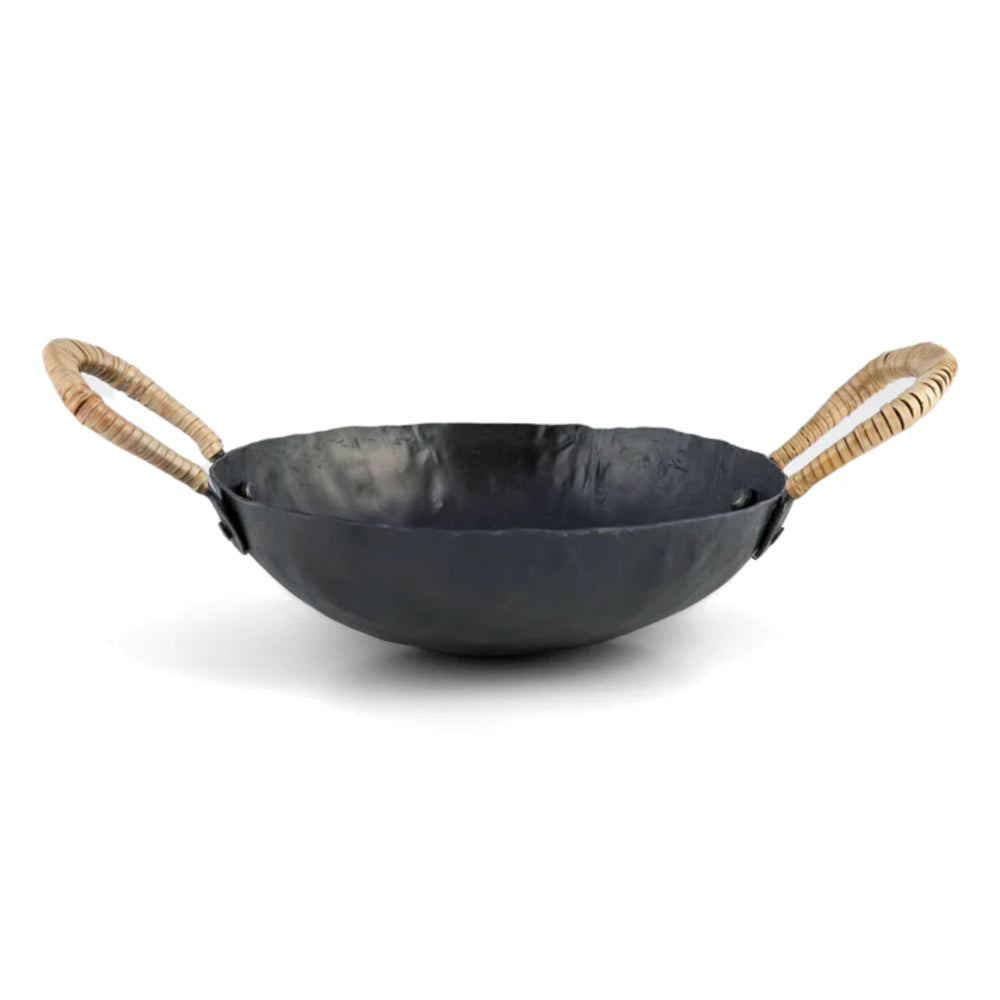 Verma Black Hammered Iron Catchall