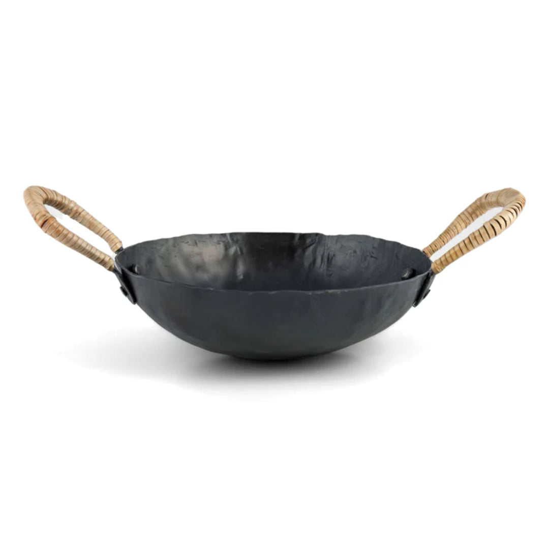 Verma Black Hammered Iron Catchall