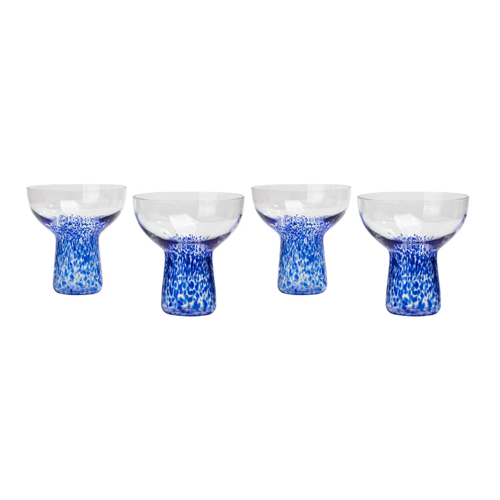 Dottie Handblown Cocktail Glass - Set of 4