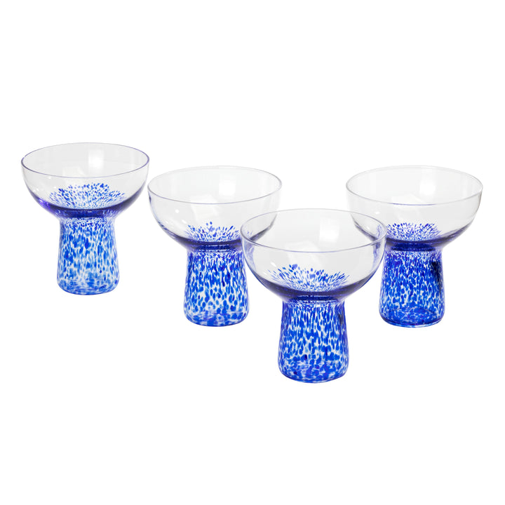 Dottie Handblown Cocktail Glass - Set of 4