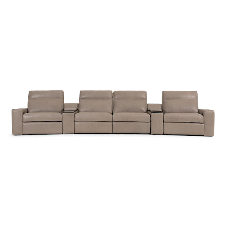 American Leather Telluride 6-Piece Power Motion Sectional