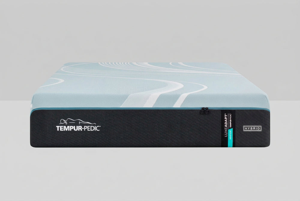 TEMPUR-LuxeAdapt Medium Hybrid Mattress, front view