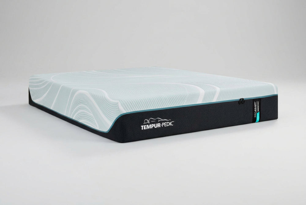 TEMPUR-ProAdapt Medium Mattress, Queen, three-quarter view