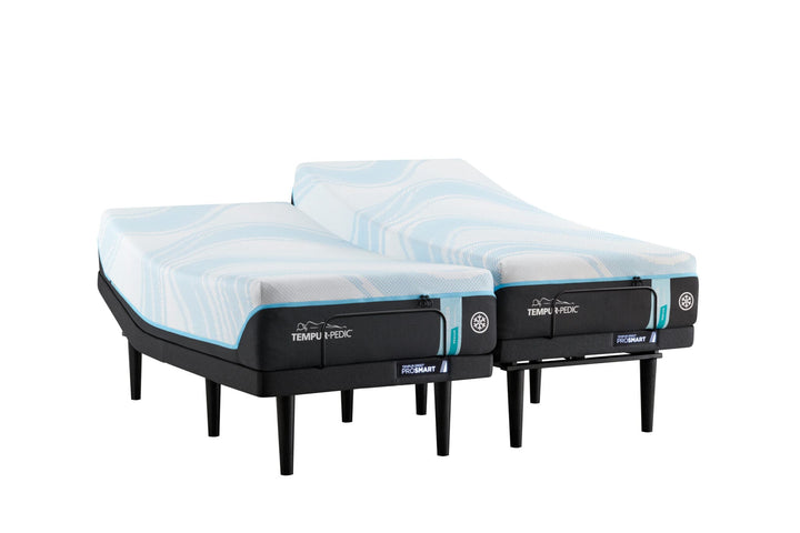 TEMPUR-ProBreeze Medium Split King on a TEMPUR-Ergo ProSmart Base