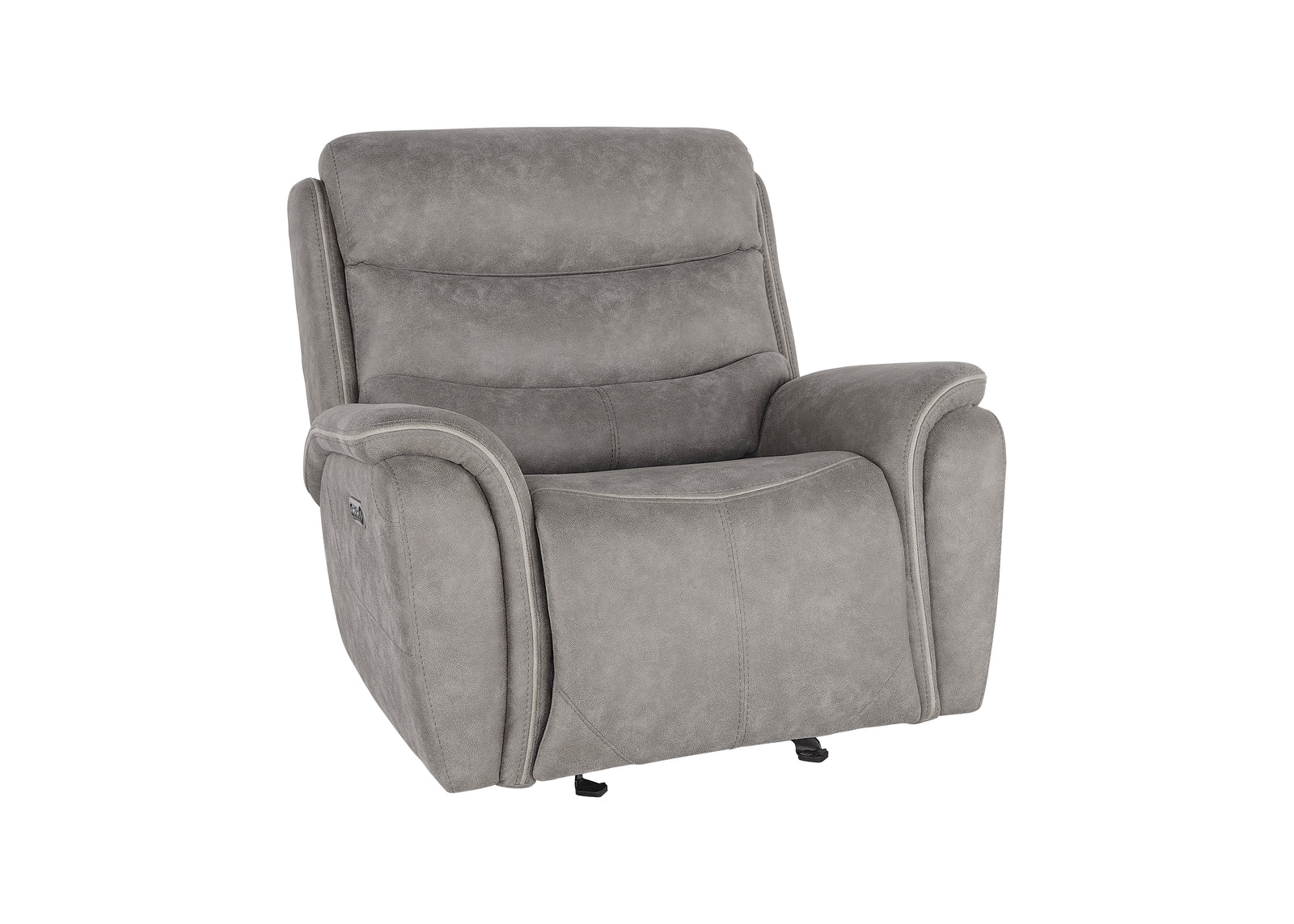Kamari Glider Recliner W/pwr Hr & Fr-Gray