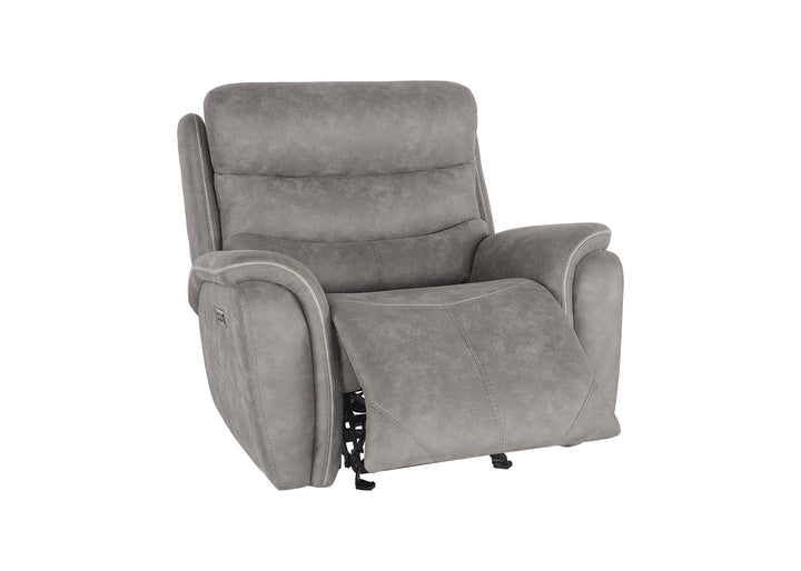 Kamari Glider Recliner W/pwr Hr &amp; Fr-Gray