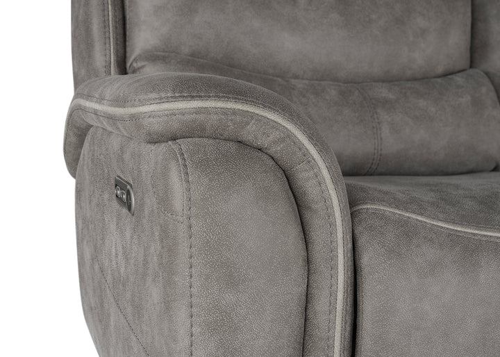 Kamari Console Loveseat W/pwr Hr &amp; Fr-Gray