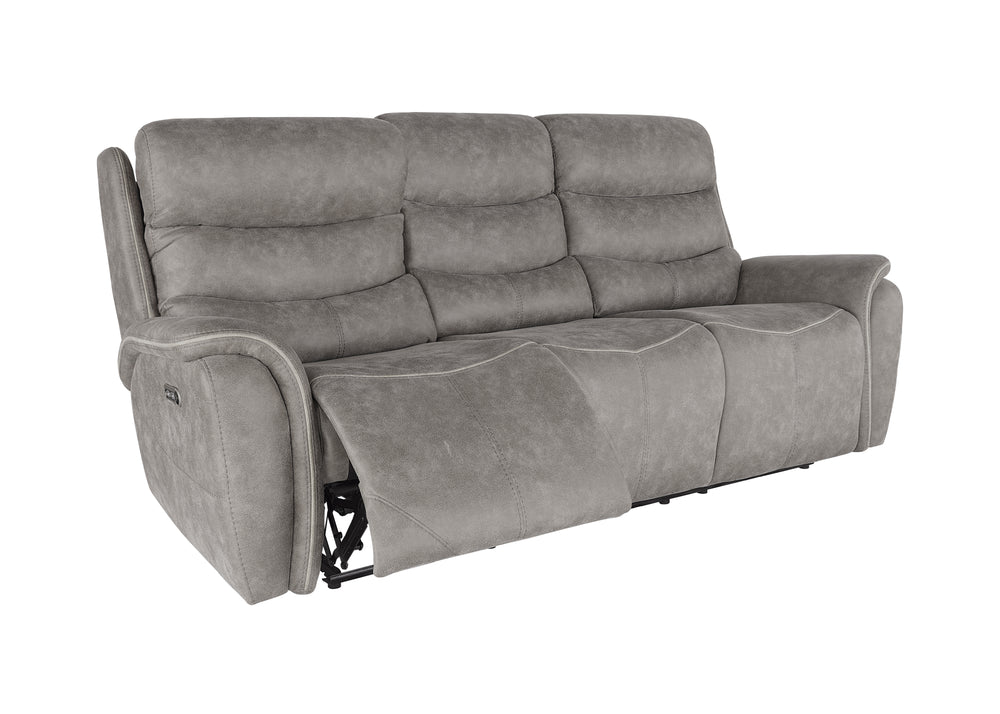 Kamari Sofa W/pwr Hr & Fr-Gray