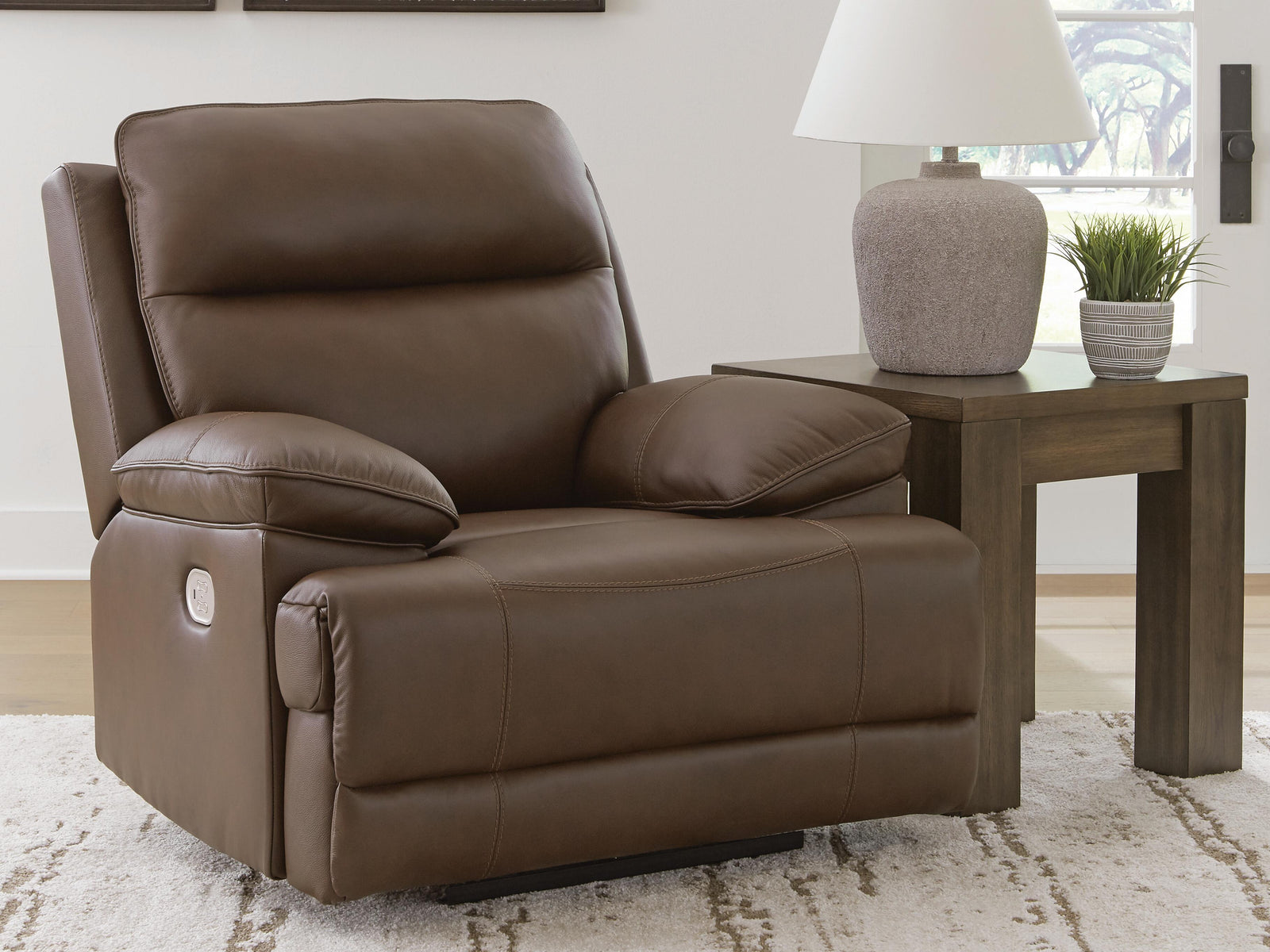 VonRyan Power Recliner - Dark Brown (2)