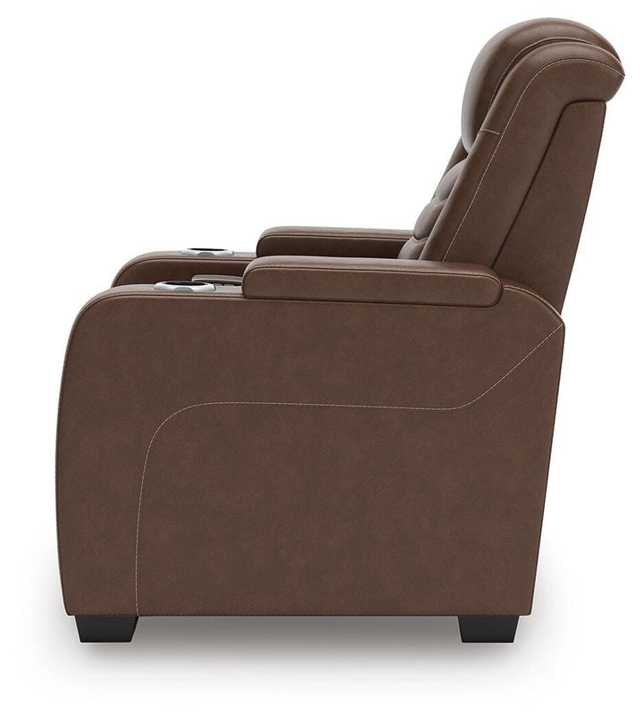 High Impact Power Recliner - Dark Brown (6)