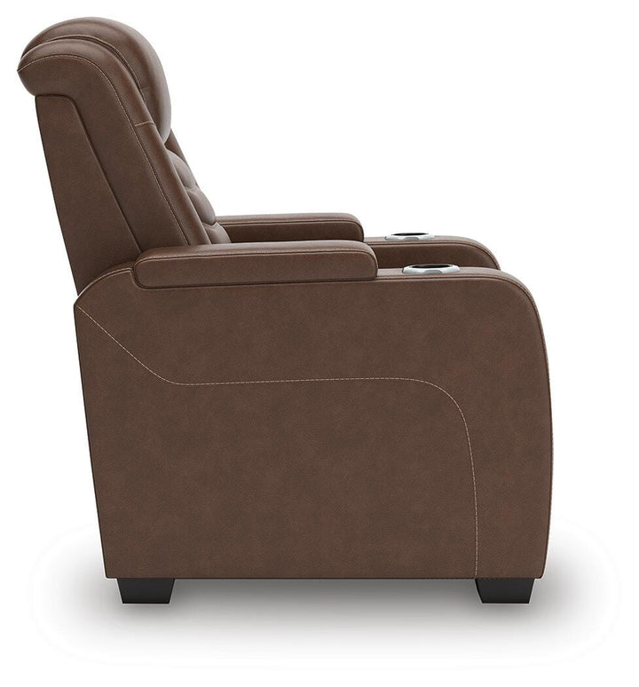 High Impact Power Recliner - Dark Brown (7)