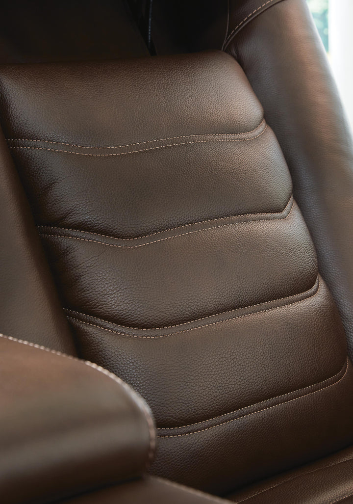 High Impact Power Recliner - Dark Brown (11)
