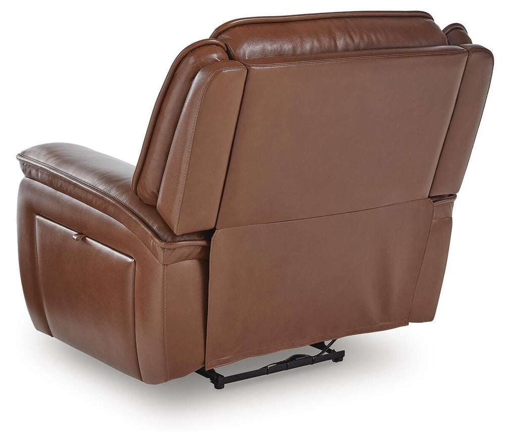 Healy Pier Power Recliner - Dark Brown (5)