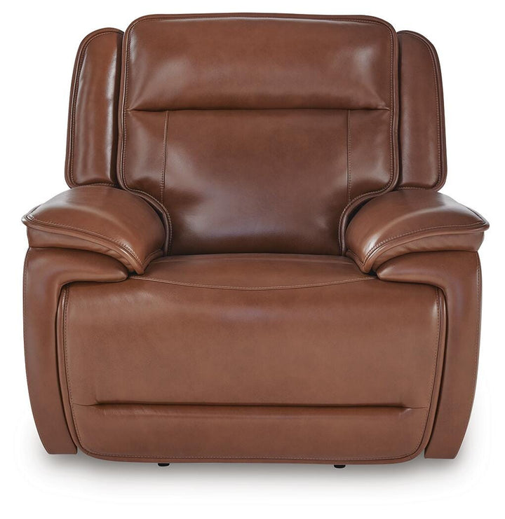 Healy Pier Power Recliner - Dark Brown (4)