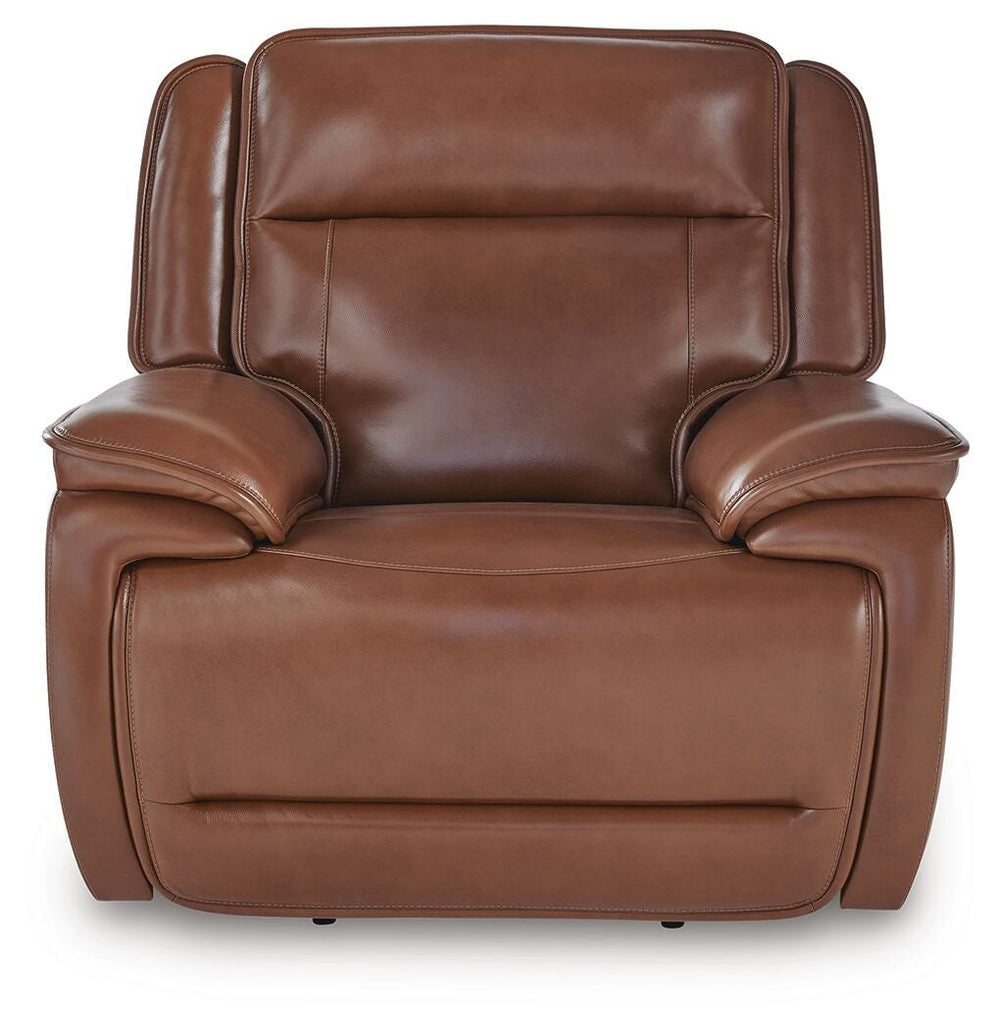 Healy Pier Power Recliner - Dark Brown (4)