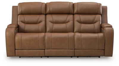 Knightington Power Reclining Sofa with Audio Seating