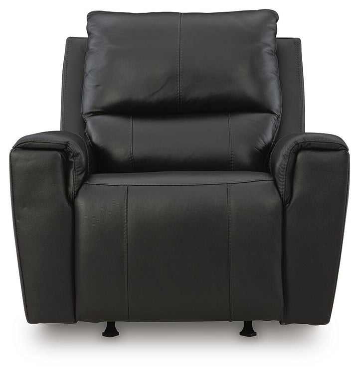 Glossmore Recliner - Black (4)