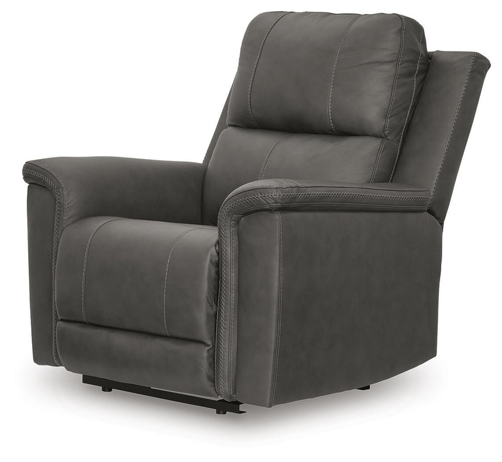 Bleckley Power Recliner - Dark Gray (5)