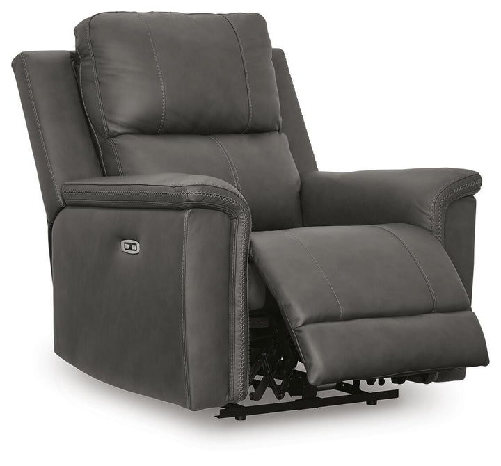 Bleckley Power Recliner - Dark Gray (3)