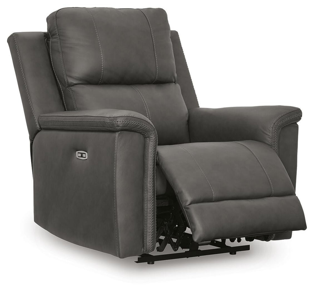 Bleckley Power Recliner - Dark Gray (3)