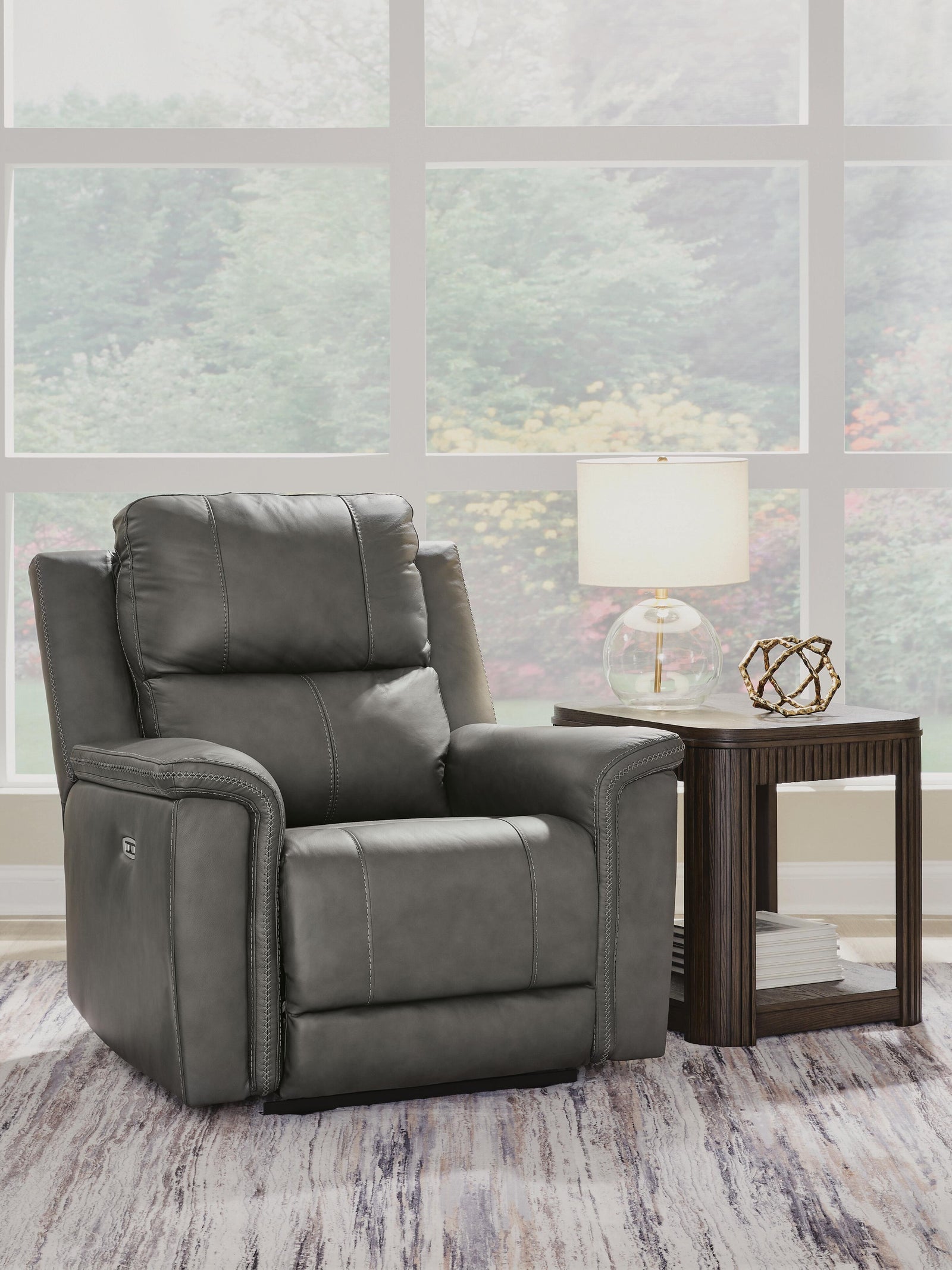 Bleckley Power Recliner - Dark Gray (2)