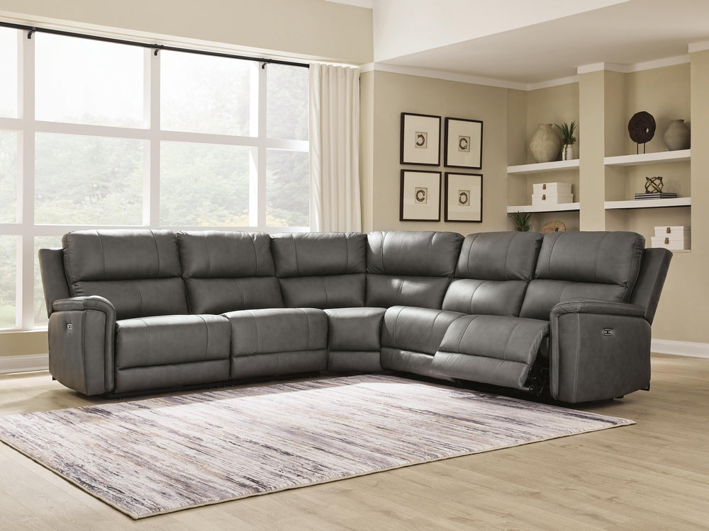 Bleckley 5-Piece Power Reclining Sectional - Anchor (2)