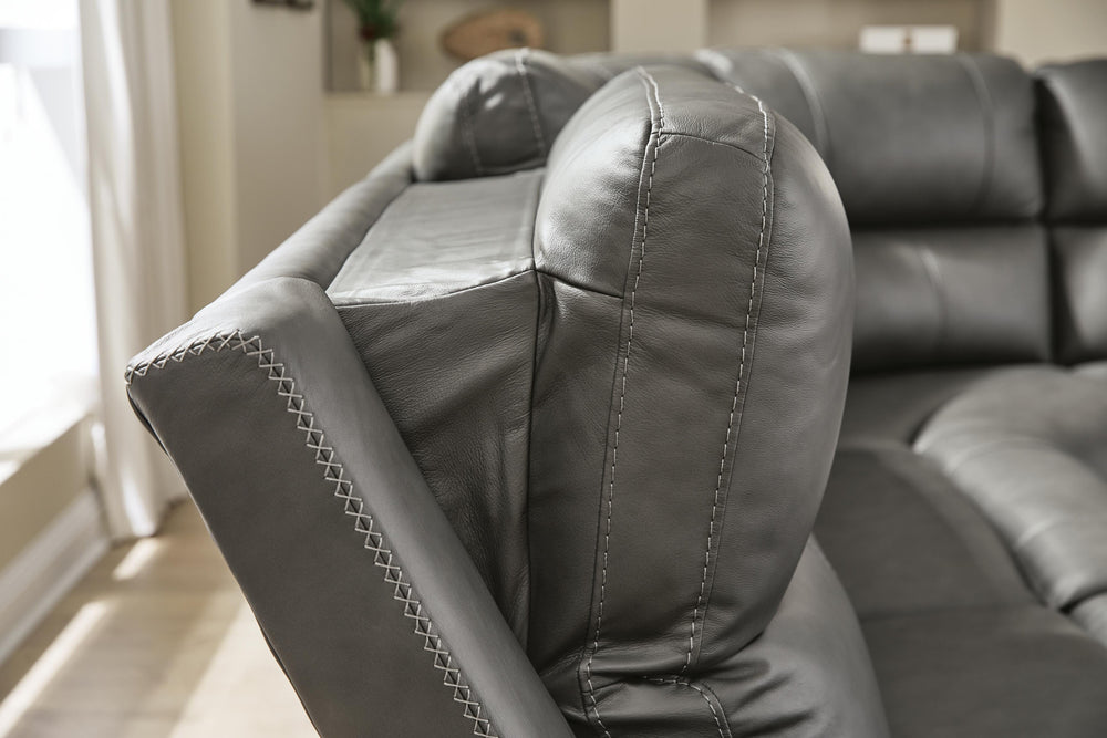 Bleckley 5-Piece Power Reclining Sectional - Anchor (3)