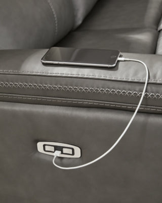 Bleckley 5-Piece Power Reclining Sectional