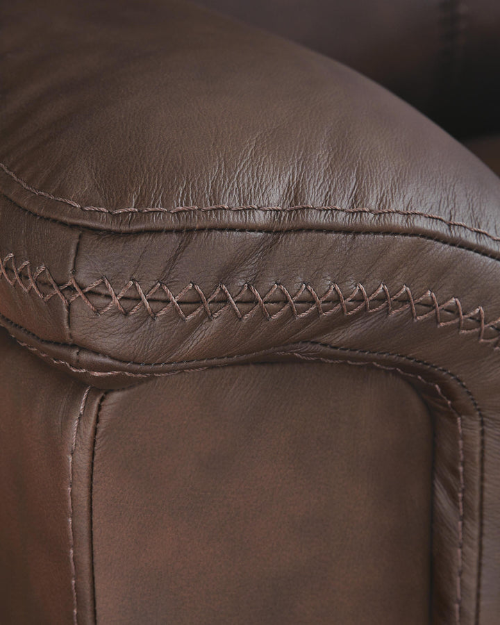Bleckley Power Reclining Sofa - Dark Brown (9)