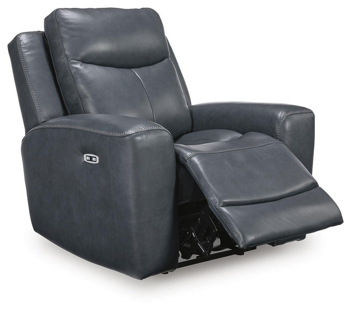 Next Move Power Recliner - Blue (3)