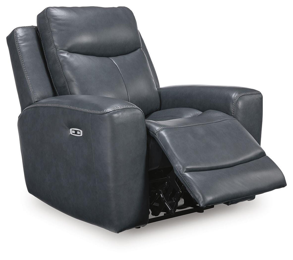 Next Move Power Recliner - Blue (3)