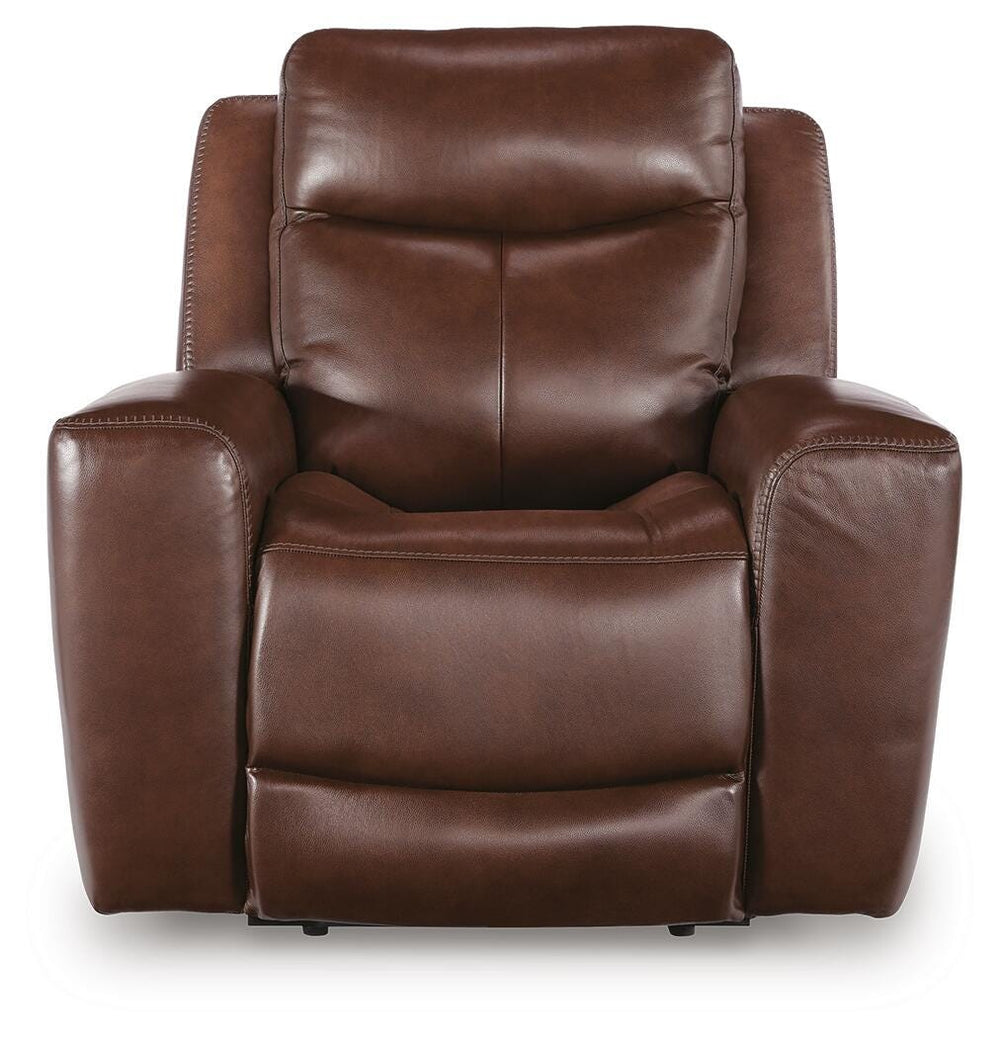 Next Move Power Recliner - Dark Brown (4)