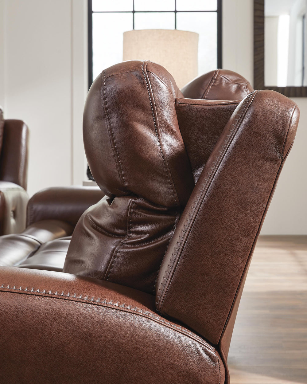 Next Move Power Reclining Sofa - Dark Brown (5)