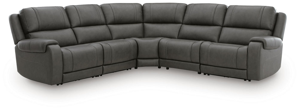 5Z - Pittson 5-Piece Power Reclining Sectional - Anchor (1)