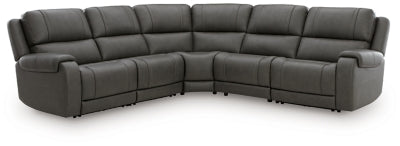 5Z - Pittson 5-Piece Power Reclining Sectional