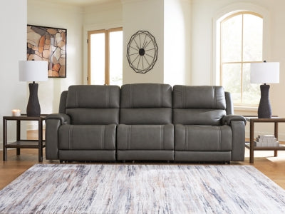 5Z - Pittson 3-Piece Power Sectional Reclining Sofa