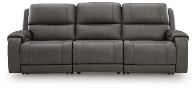 5Z - Pittson 3-Piece Power Sectional Reclining Sofa
