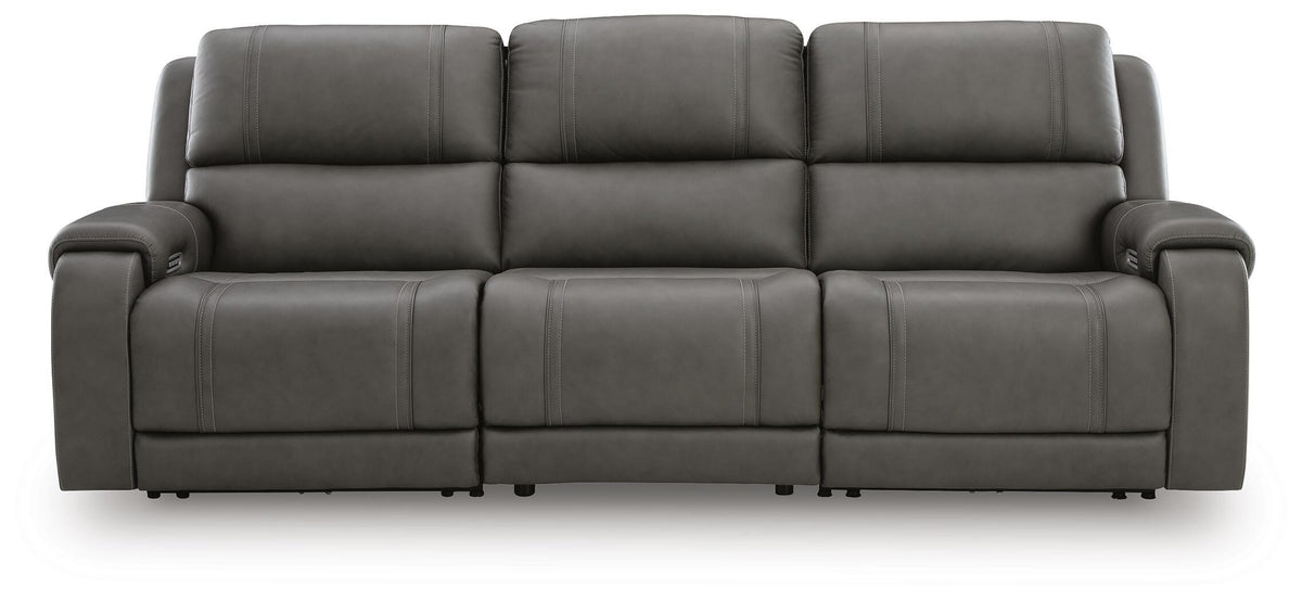 5Z - Pittson 3-Piece Power Sectional Reclining Sofa - Anchor (1)