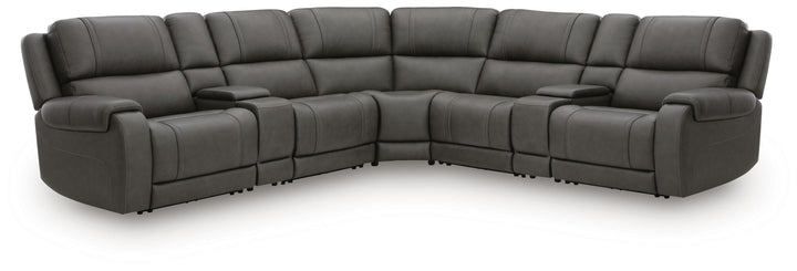 5Z - Pittson 7-Piece Power Reclining Sectional - Anchor (1)