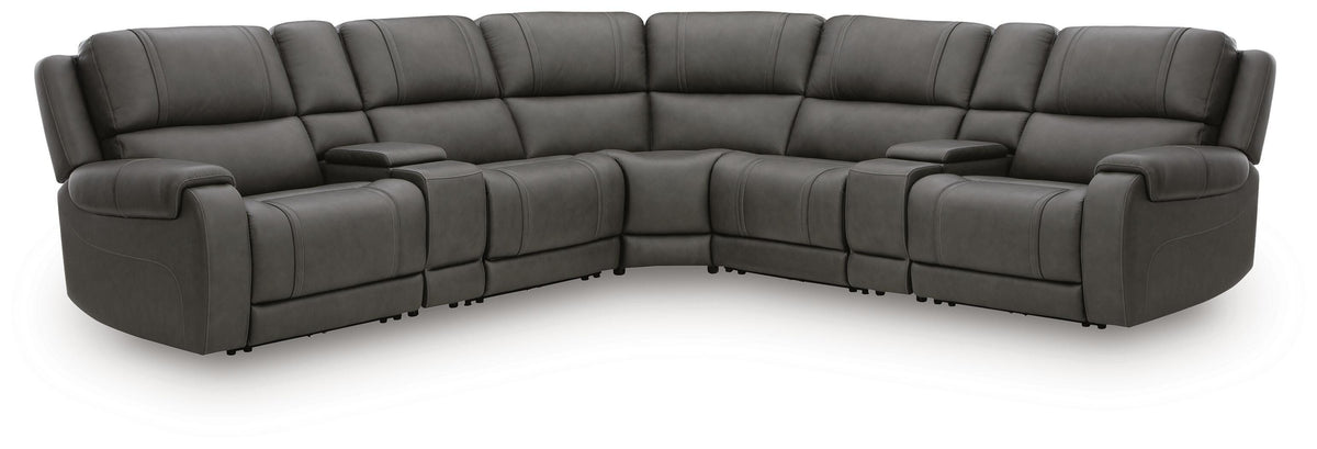 5Z - Pittson 7-Piece Power Reclining Sectional - Anchor (1)